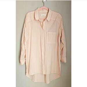 Striped Button Down Shirt